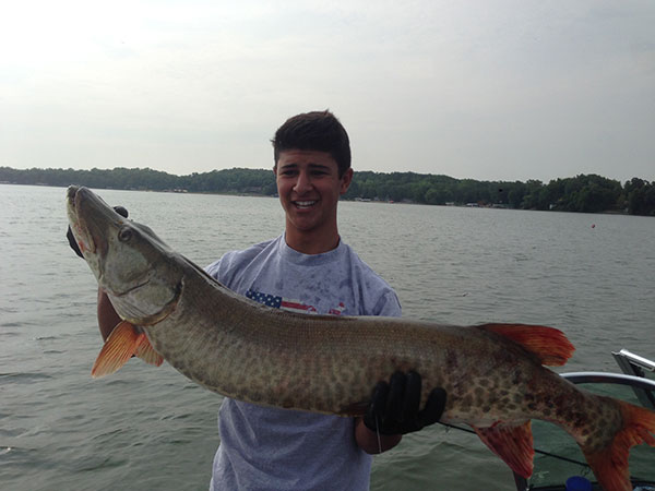 Alec Davidson first muskie